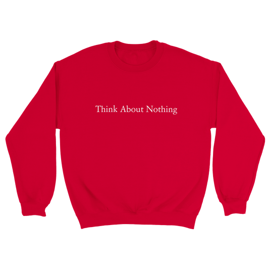 Red Crewneck Sweatshirt